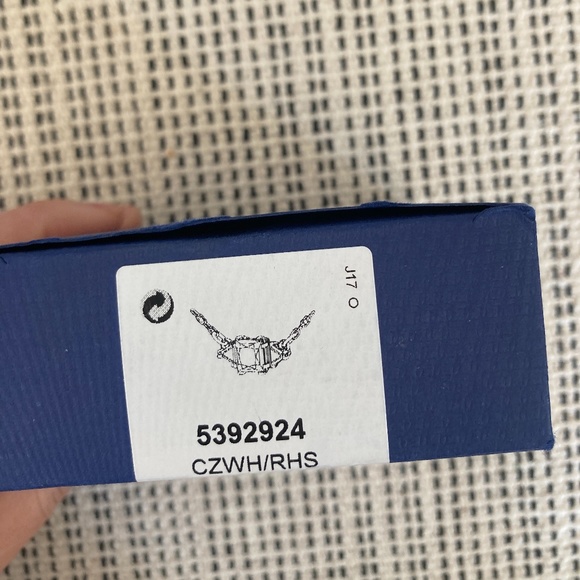 SWAROVSKI Attract Trilogy Rhodium Plated Necklace - Picture 12 of 15